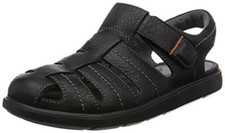 clarks sandals mens green