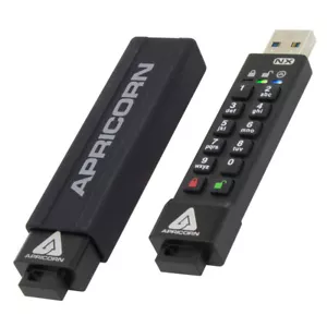 Apricorn ASK3-NX-8GB 3NX 8GB 256Bit AES XTS FIPS L3 USB 3.0 seguro con teclado - Imagen 1 de 1