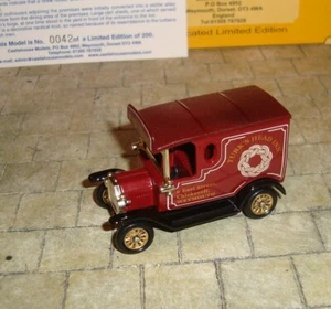 1920 MODEL T FORD VAN - TURK'S HEAD INN WEYMOUTH - LLEDO CASTLEHOUSE LTD ED - Picture 1 of 6