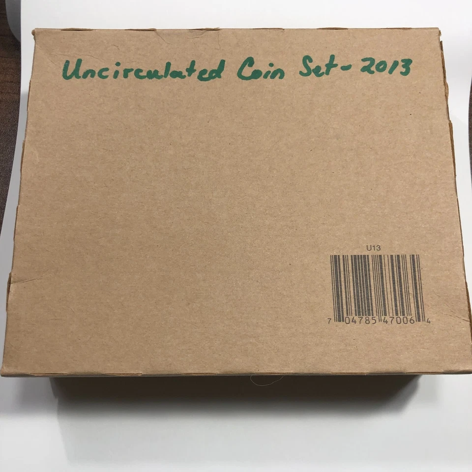 2013 U.S. Mint Uncirculated Coin Set in Original Packaging - 28 Coins in Total - Image 1 of 1