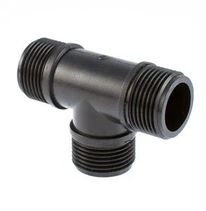 Polypropylene (PP) Male Tee BSP Threads - Picture 1 of 13