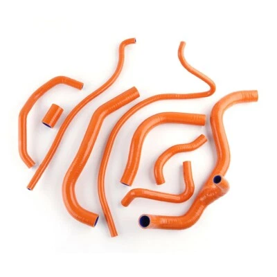 Manguera refrigerante radiador silicona naranja para Honda CBR600RR CBR600 RR 2007-2019 Foto 1 de 4