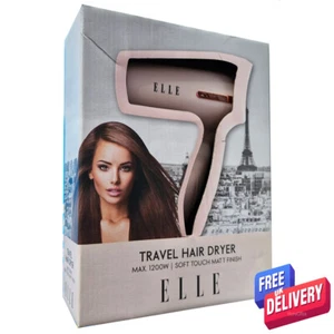Elle Hair Dryer Hairdryer 1200W Nice Gift Pink - Picture 1 of 2