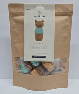 Hardicraft - NORA CAT- Knitting Kit Easy Crafting Complete knitting kit NEW - Picture 1 of 9