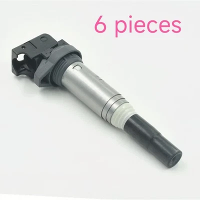 6 packs OEM 12138616153 Ignition Coil Metal for BMW X3 X5 325 335 535 Foto 1 de 4
