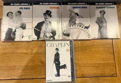 The Chaplin Collection 4x(Limelight, Modern Times&City Lights, Monsieur Verdoux) - Image 1 of 4