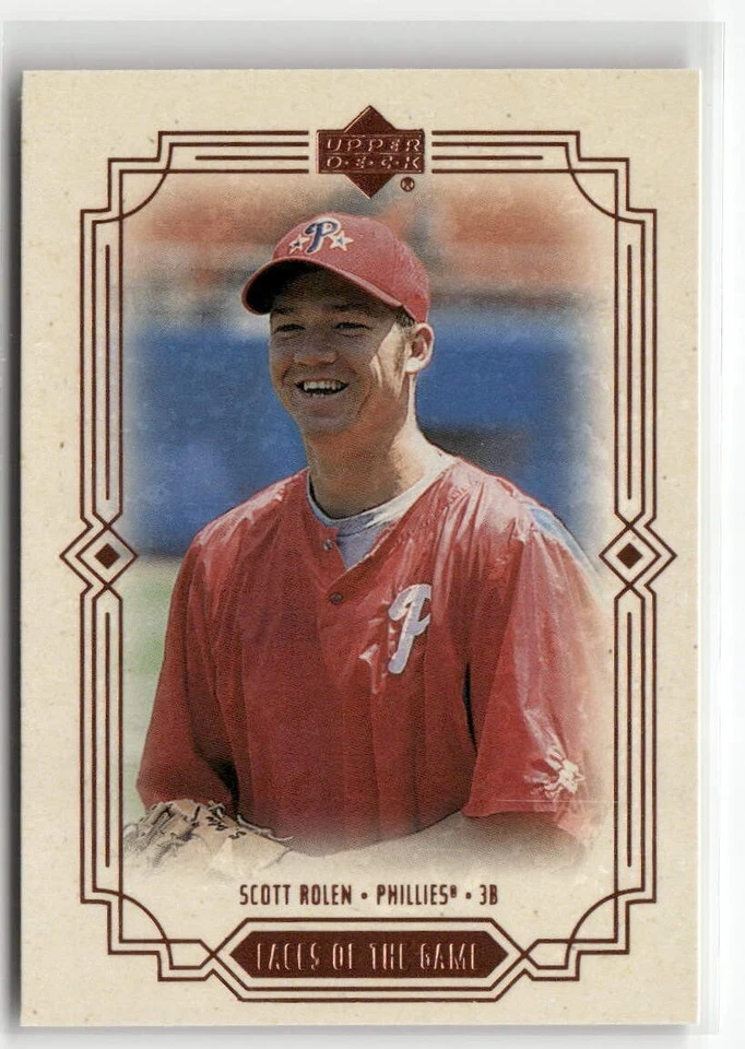 2000 Upper Deck #F9 Scott Rolen Faces of the Game ☘️081 - Image 1 of 2