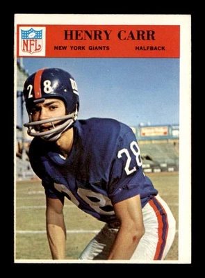 1966 Philadelphia #120 Henry Carr RC EX X3525241 - Image 1 of 3