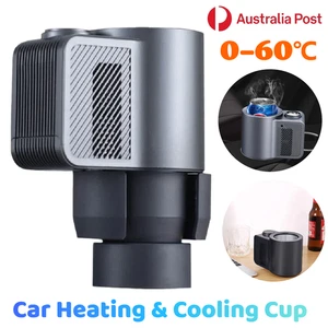 2IN1 Electric Cooling Heating Mug Car Cup Holder Portable Warmer Cooler Summer  - Foto 1 di 19