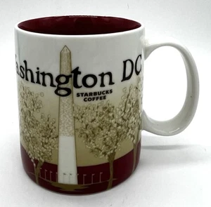 Taza de café Starbucks Washington DC Icon Collector Series 2011 16 OZ - Imagen 1 de 7