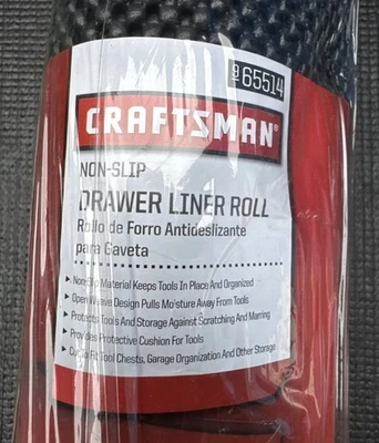 Craftsman Non Slip Drawer Liner Roll 22.12 In X 85.5 In  One Roll - Image 1 of 3