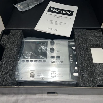 Fesley Multi Effects Guitar Pedal: Guitar Workstation with 61 Amp Modeling, 157 - Image 1 of 4