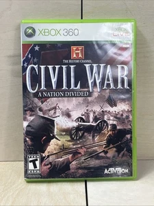 The History Channel: Civil War - A Nation Divided (Microsoft Xbox 360, 2006) - Picture 1 of 6