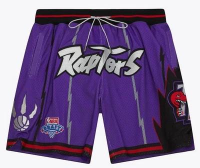 МУЖСКИЕ КЛАССИЧЕСКИЕ ШОРТЫ MITCHELL & NESS NBA JUST DON HARDWOOD RAPTORS 1995 - Изображение 1 из 3