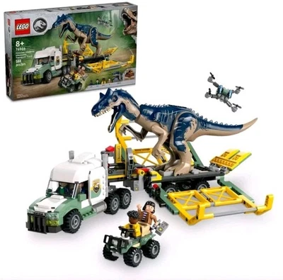 LEGO Jurassic World Dinosaur Missions: Allosaurus Transport Truck 76966 Nuevo en caja Foto 1 de 4
