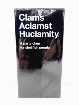 *Rare* Clams Aclamst Huclamity: A Party Clam For Shelfish People, New Sealed! - Image 1 of 4