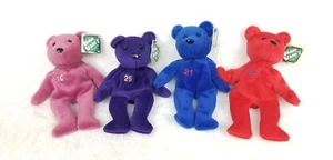 Salvino's BAMM BEANO'S Bear Sosa #21 Jones #10 McGwire #25 Clemens #21 1998 Lot - Picture 1 of 11