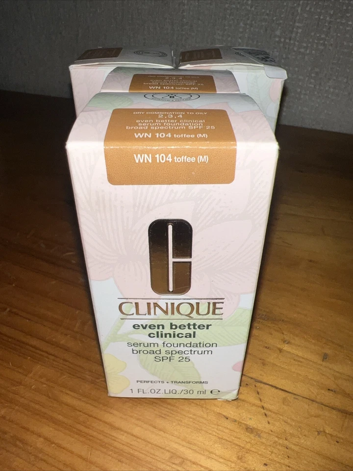 Clinique Even Better Clinical Serum Foundation SPF 25 WN 104 Toffee (M) 1 oz - Image 1 of 1