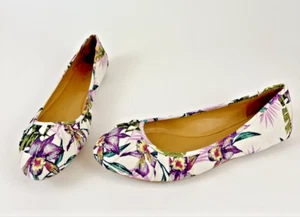 Zapatos planos para mujer Nine West nuevos con etiquetas blancos multicolores talla 9 M nuevos en caja - Imagen 1 de 16