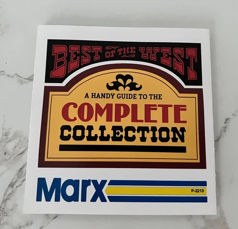 Marx Action Figure The Best of the West Series Guide ! Cover