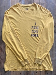 Kanye West 'I FEEL LIKE KOBE' Long Sleeve Shirt - Yellow - XL - 2016 - Picture 1 of 16