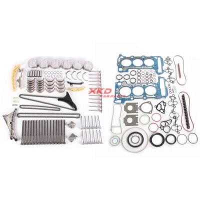 Kit de reconstrucción de motor 3.0T y válvulas aptas para VW Touareg AUDI S5 A8 Q7 DCBE CWGD Foto 1 de 4