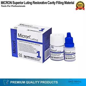 Tooth Teeth Cement Permanent Luting Veneer Adhesive for Caps Crowns, Bridges - Picture 1 of 8