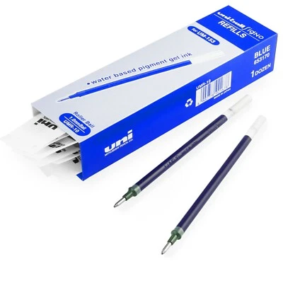UNIBALL Uni-Ball Signo UM-153 Stift Nachfüllpatrone - 1.0mm Spitze - Gel Tinte - Blau -