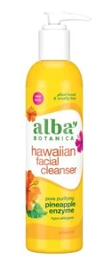 Alba Botanica Hawaiian Facial Cleanser Pore Purifying Pineapple Enzyme 8 fl oz - Picture 1 of 3