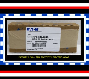 NUEVO DE FÁBRICA RP6D04A040 3D86734G09 DS INTERRUPTOR DIGITRIP RMS ENCHUFE CLASIFICACIÓN 400/400 - Imagen 1 de 1