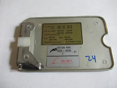 Puerta gasolina combustible Porsche 928 S blanca 1980-1984 92800650800 Foto 1 de 4