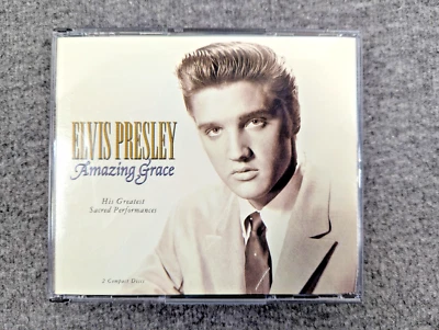 Elvis Presley 2 CD Box Set Amazing Grace His Greatest Sacred Performances - Image 1 of 4