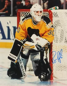 Stanley Cup MVP ~Bill Ranford~ Signed Boston Bruins 11x14 Hockey Photo (SC SOA) - Picture 1 of 2