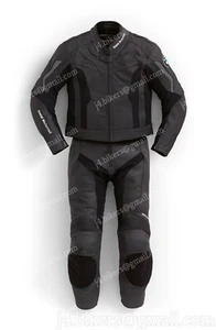 BMW Racing Motorcycle Biker Leather Suit Motorbike Leather Jacket Trouser CE - Picture 1 of 3