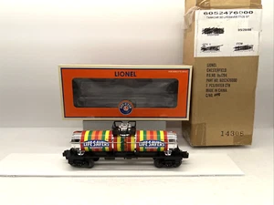 Lionel 6-52476 TTOS Cal-Stewart Meet 2007 Lifesavers Tank Car O Gauge New - Picture 1 of 11
