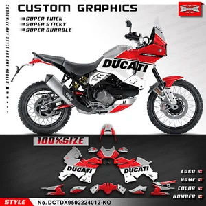 Sticker Sheet Motorcycle Decals for DESERT X 2022 2023 2024 2025 Rebuild Kit - Picture 1 of 9