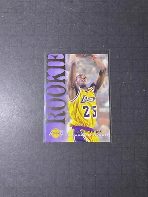 1994-95 NBA Hoops Eddie Jones Rookie Card #339 - Los Angeles Lakers (2) - Image 1 of 2