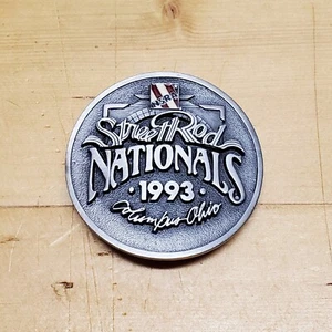 Vintage NSRA 1993 Street Rod Nationals Columbus OH Limited Edition Belt Buckle - Picture 1 of 7