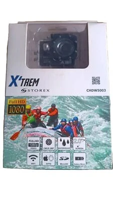 Cámara Deportiva HD 1080p Zoom óptico 4x 5 Mpx Wifi Storex Sumergible - Imagen 1 de 2