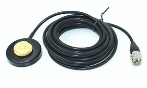 NMO Magnetyczny uchwyt anteny Średnica 2,25 cala 15' RG58U Kabel koncentryczny Wtyczka PL-259 - Zdjęcie 1 z 1