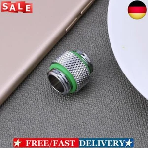 10mm G1/4 External Thread Hose Connector for PC Water Cooling(Silver) - Afbeelding 1 van 8