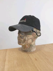 MUSTO Herren Vintage Segelmütze Mütze / Einheitsgröße / schwarz / mit Clip - Bild 1 von 8