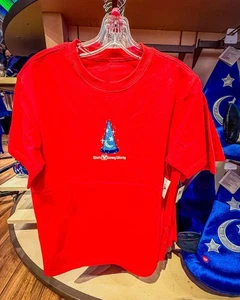 Camiseta Sombrero Mickey Mouse Hechiceros Fantasía Walt Disney World Colores Confort - Imagen 1 de 2