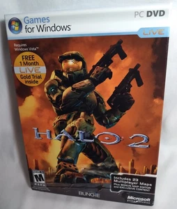 HALO 2 Windows PC DVD Bungie New Factory Sealed 2007 - Picture 1 of 6