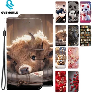 Case for Moto Edge 60 Fusion G56 G86 E15 G04 G75 E14 Card Slots Flip Case Cover - Picture 1 of 22