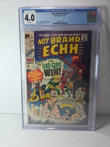 Not Brand Echh #4 (1967) Silver Age Marvel CGC 4.0 Off White Pages - Picture 1 of 5