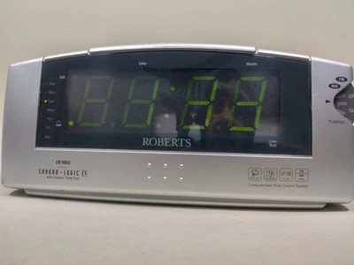 Roberts Clock Radio Alarm CR9953 Chrono Logic IV Digital Display - Image 1 of 4