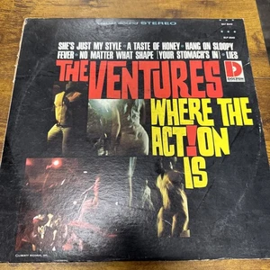 The Ventures  Where The Action Is Vinyl Record LP 1966 Stereo - Picture 1 of 8