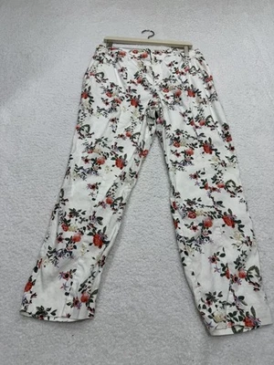 Pantalones INC International Conept Mujer Marfil Elastizados Boho City Retro Talla 14 Foto 1 de 4