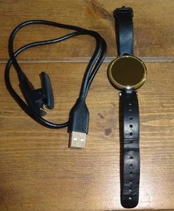 Reloj inteligente Garmin Lily 34 mm acero inoxidable negro/dorado con cable de carga... EXCELENTE - Imagen 1 de 4